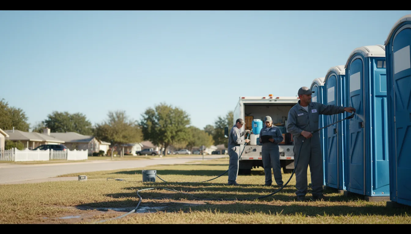 Long-Term Portable Toilet Rental in Hanna, IN near me